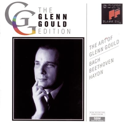 CD GLENN GOULD LUDWIG VAN BEETHOVEN   THE ART OF GLENN GOULD Beethoven B SXK52694 Sony Classical 1992 Japan Klassiek Gebruikt gray