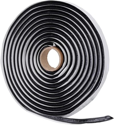Butylrond Cord 9mm x 4m - Waterdichte Butylafdichtingstape voor Auto, Raam en Deur, Ideaal als Sealant en Lijm voor Huishoudelijk Gebruik