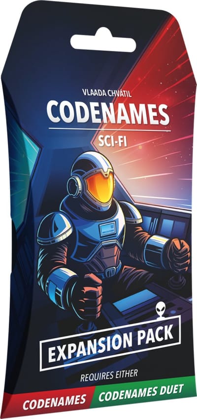 Czech Board Games - Codenames Sci-Fi - Expansion EN