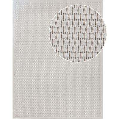 Binnen- en buitenkleed Timba ivoor 60x100 cm