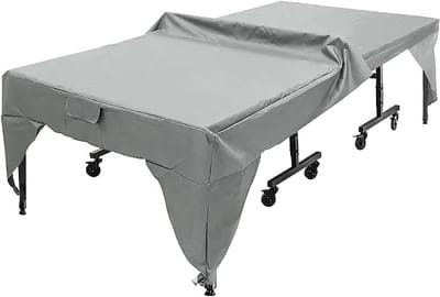 Tafeltennistafel Hoes - Beschermhoes Tafel - Tafel Beschermen - Waterdicht 210D Materiaal - 280 x 153 x 73 cm - Lichtgrijs