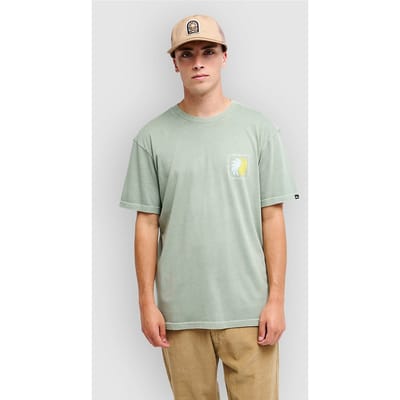 Quiksilver Vibes T-shirt Met Korte Mouwen Groen,Blauw L Man
