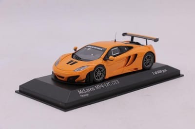 1:43 Diecast Modelcar McLaren MP4-12C GT3 Orange 600 stuks Minichamps