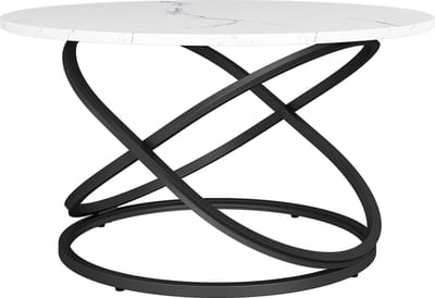 Vicco Calgary Salontafel – 79.5 x 46 cm met groot werkoppervlak Wit