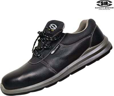 SIR SAFETY BOYER Veiligheidsschoenen S3 HEREN Werkschoen Zwart - Stalen Neus en Stalen Tussenzool - Antislip SRC - Ademend
