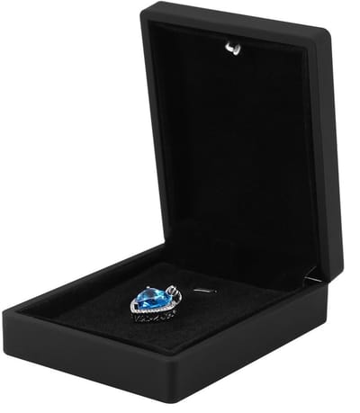 Dailygoody - Sieradenbox - LED Verlichte Sieradenopbergdoos - Duurzaam - Kleur #2 - Voor Ringen, Oorbellen, Kettingen - Geschikt voor Vrouwen en Meisjes