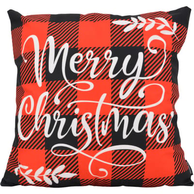 Gek op kussens! Sierkussen christmas tartan | 45 x 45 cm | katoen/polyester