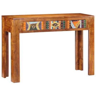 vidaXL - Wandtafel - 110x35x75 - cm - massief - acaciahout