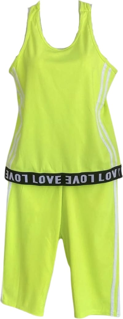 Hoogwaardige Dames Tracksuit / Joggingsoutfit / Trainingspak | 2-Delig Hoodie & Broek | Sportpak | Huispak | Groen - XL