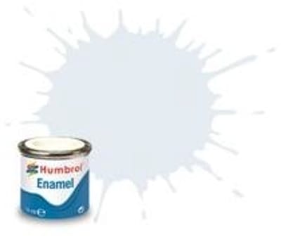 Humbrol Emailleverf Metallic - 14 ml - No. 191 Chrome Silver