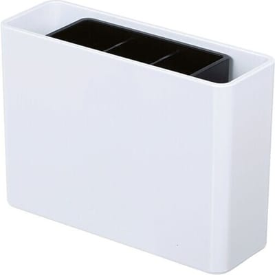 HAN pennenkoker - SMART LINE - 3-vaks - hoogglanzend wit - HA-92120-12