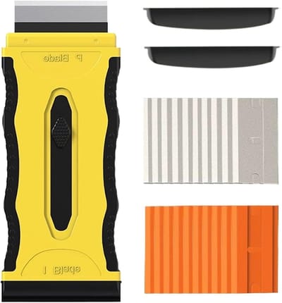 Raamschraper Set - Gereedschap Kit - Lijm Verwijderen - Dubbelzijdig Ontwerp - 15 cm Breed - Uniek
