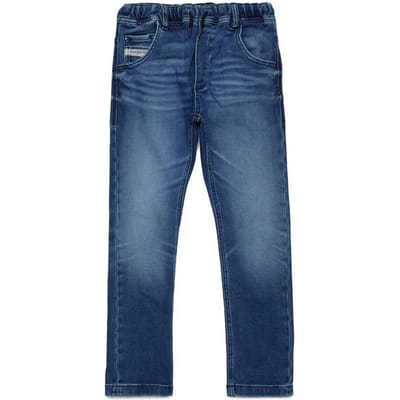 donkerblauwe jeans