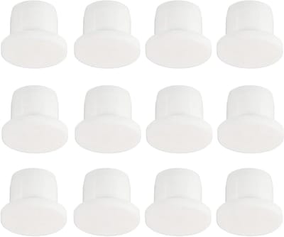 Siliconen Gatpluggen - Gatstoppers Rubber - Afsluiten Leidingen - Hittebestendig Materiaal - 12 mm Diameter - Zwart