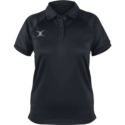 Gilbert Evo S/S Polo Shirt Wmn Zwart - W 8