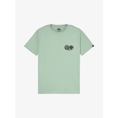 Quiksilver Balance T-shirt Met Korte Mouwen Groen 14 Years Jongen