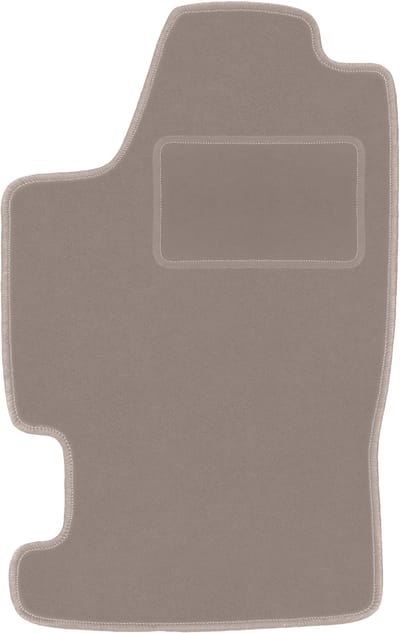 Beige bestuurdersmat voor: Renault Laguna I stationwagen, liftback (1994-2001)