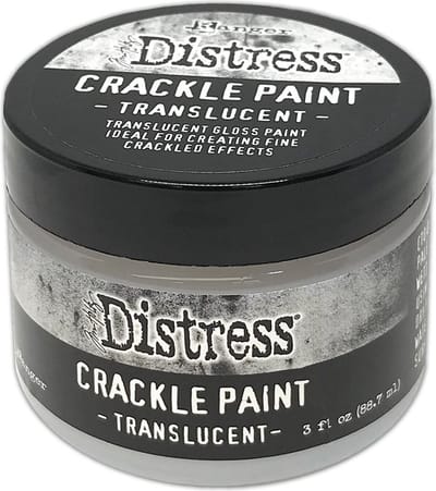 Ranger Tim Holtz Distress Crackle Paint 88,7ml. Translucent TDC80411 Tim Holtz