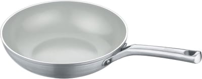 Grote Wokpan 28 cm - Aluminium Pannen met Antiaanbaklaag - Geschikt voor Alle Warmtebronnen