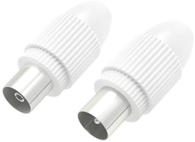 Hama Coax-set Connector/koppeling Klembaar