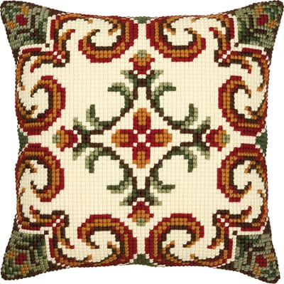 Vervaco - Kruissteekkussen kit - Geometrisch - PN-0008593 - Borduren - Borduurpakket - Borduurpakket volwassenen - Borduurpakket kind