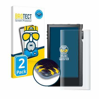 BROTECT - Screenprotector voor Astell&Kern Kann Max - Folie Beschermfolie matte volledig dekking 2 Stuks