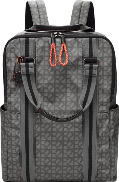 FOSSIL Laptop rugzak Rugzak met laptopvak Houston Backpack Grey Grijs