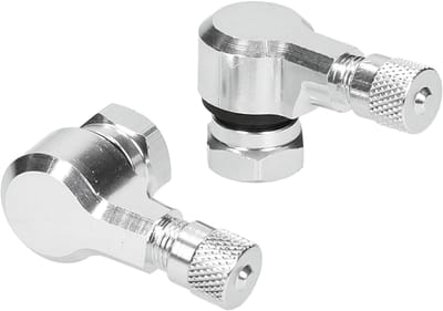 Mezoly ventielen set CNC haaks zilver