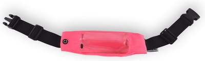 Sportband met Smartphonhouder – One Size Waterdicht Heuptas – Neon Roze – Geschikt voor omtrek van 69cm - Sport Heupband Voor Hardlopen en Meer!