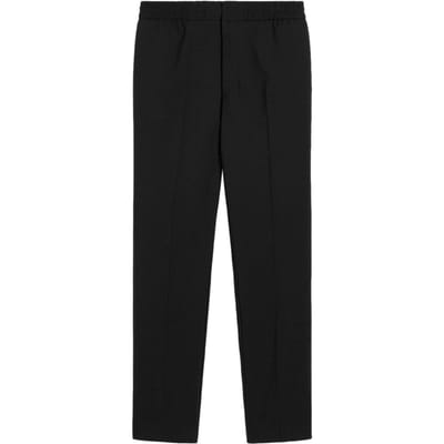 Getailleerde broek met rechte pijpen