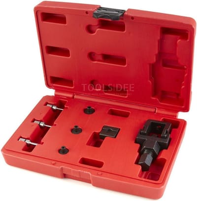 HBM Professionele kettingpons- en klinkset