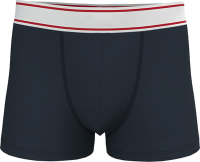 Kariban Boxershorts K800 - Navy / White / Red Stripes - XL