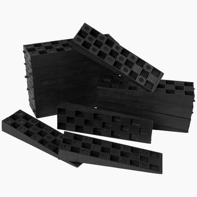 Kunststof wiggen 150x45mm - 20 stuks afstandhouders voor montage en nivellering