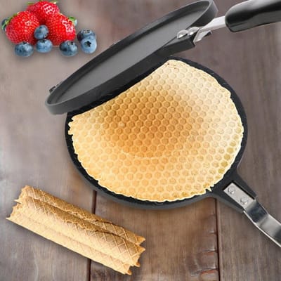Loempia Bakpan Ijsje Maker Bakvormen Wafels voor De Bakpan Cake Non-stick Omelet Schimmel diameter 17cm