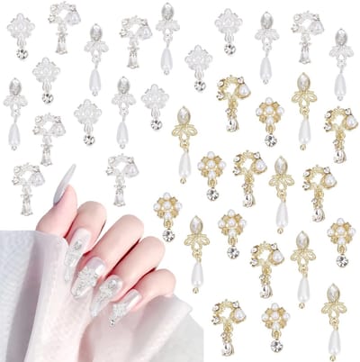 Dailygoods - 36 Stuks Luxe Nagelbedels voor Nailart