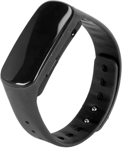 Horloge met Recorder - Spionage Recorder - Gesprekken Opnemen - Ingebouwde Microfoon - 130 mAh Batterij - Zwart