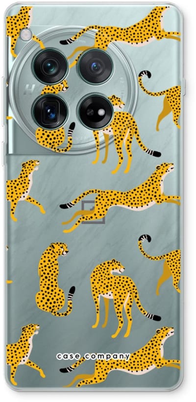 Case Company® - Hoesje geschikt voor OnePlus 12r hoesje - Luipaard - Soft Cover Telefoonhoesje - Bescherming aan alle Kanten en Schermrand