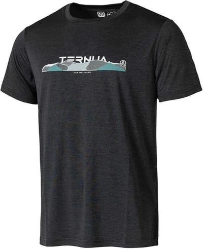 Ternua Anning T-shirt Met Korte Mouwen Zwart L Man