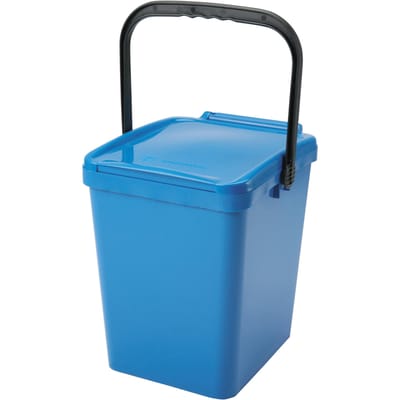 Sartori Ambiente Urba - Afvalbak - 21L - Blauw - Met Beveiligde Deksel