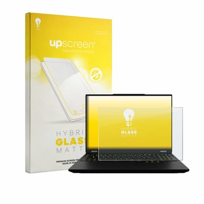 upscreen - Screenprotector voor XMG Neo 16 - Folie Beschermfolie Beschermglas matte