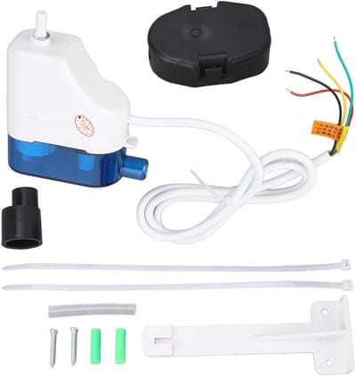 Dailygoody - Condensaatpomp - Automatische Afvoerpomp - Compact en Lichtgewicht - Wit en Blauw - Geschikt voor Airconditioners - Voor 1-3P Wandgemonte