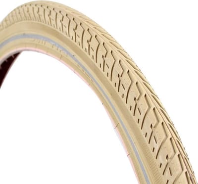 Deli tire Fietsband 28x1.75 - Reflecterend - Crème - Stadsgebruik - Duurzaam