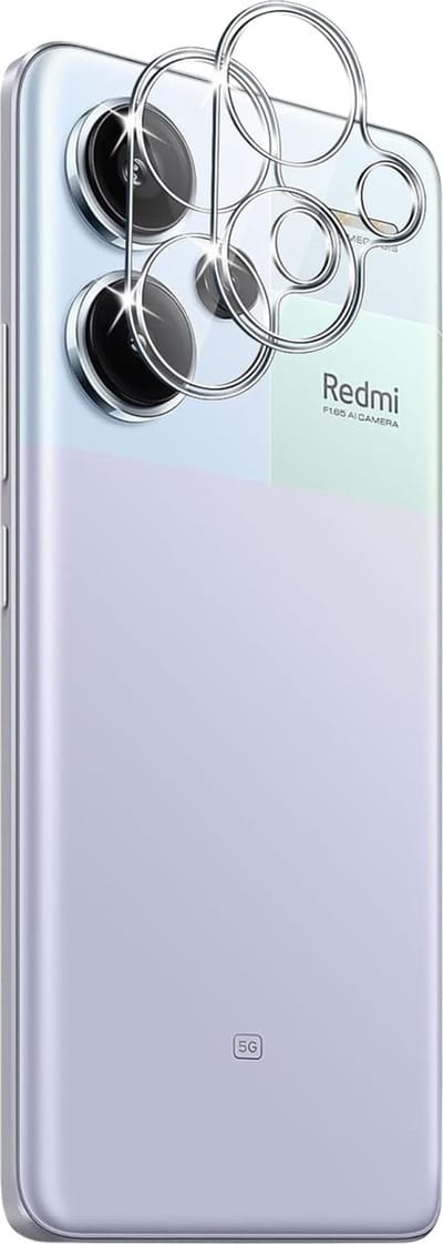 Camera Protector voor Xiaomi Redmi Note 13 Pro Plus 5G - 2 stuks van glas Transparante glazen