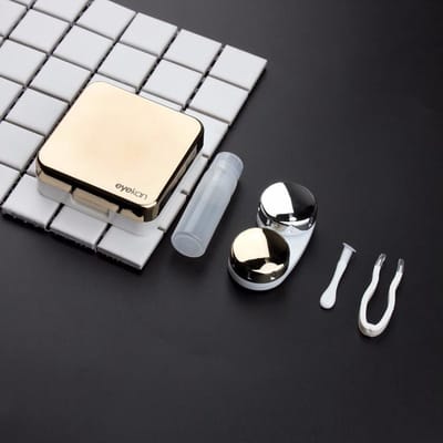 Eyekan lenzenhouder kit deluxe GOUD