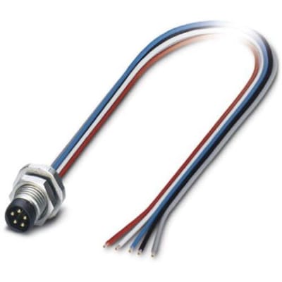 Phoenix Contact 1424234 Sensor/actuator inbouwconnector M8 Aantal polen (sensoren): 5 Stekker, inbouw 0.50 m 1 stuk(s)