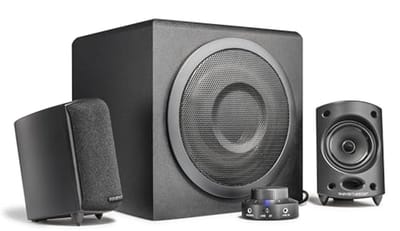 Draadloos 2.1 Luidsprekersysteem met Bluetooth voor TV, Tablet, Smartphone en PC - 65 Watt