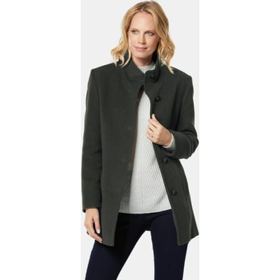 Jack in wolmix - donkergroen - Gr. 44 van Goldner Fashion