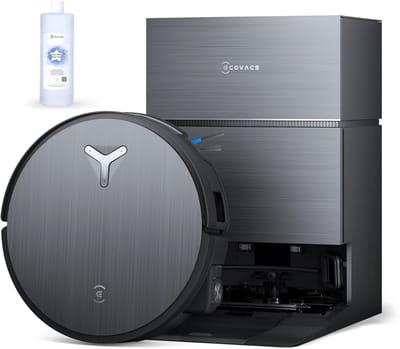 Ecovacs Deebot X11 Pro Omni Robotstofzuiger - 19.500 Pa - PowerBoost Snelladen - OZMO Roller Dweil - ZeroTangle 3.0 Anti‑Haarwikkel - AI Vlekdetectie 2.0 - TruePass 4WD Klim - Voor Harde Vloeren En Tapijt - Zwart - 1000ml Schoonmaakmiddel