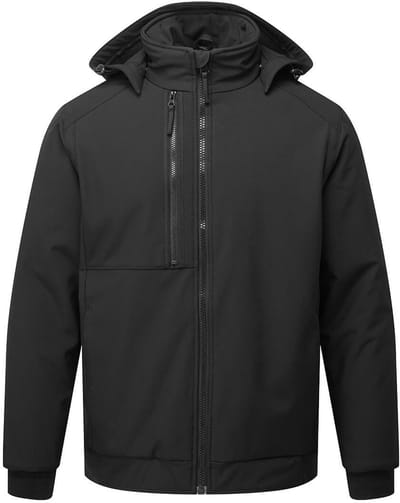 Portwest WX2 Eco Gevoerde Softshell 2 (L) CD874 - Zwart - M