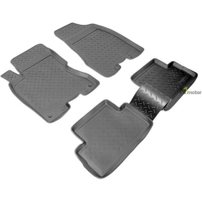 NORM Liners | Tapis De Sol En Caoutchouc TPE Toutes Saisones Pour Nissan X-Trail T31 2007-2013 noir